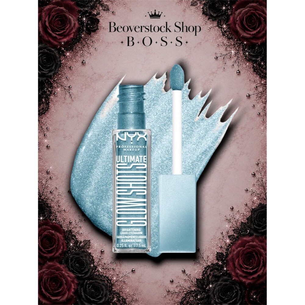 New NYX Ultimate Glow Shots Liquid Eyeshadow – Blueberry Baller